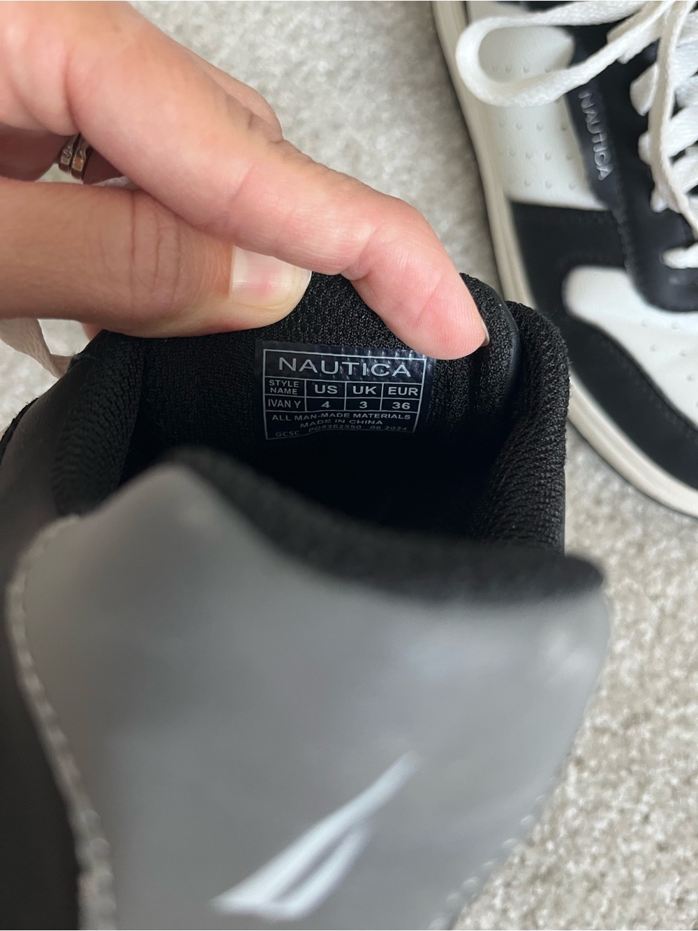 Nautica Kids | Low Top | Court Sneakers - Picture 5 of 6